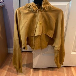 Ivy Park / Adidas Cropped Sweatshirt, NWOT, Mesa color (authentic)